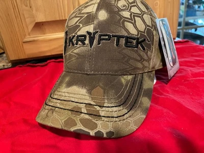 3D~Outdoor Cap Kryptek Logo Hat Highlander w/Q3 for moisture ~ new with tags - Image 1 of 2