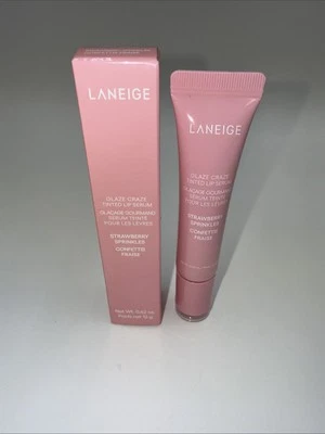 Suero labial tintado LANEIGE Glaze Craze Fresa Sprinkles 0,42 oz / 12 g Nuevo en caja Foto 1 de 4