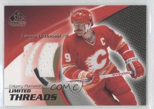 2003-04 SP Game Used Edition Limited Threads Gold /21 Lanny McDonald #LT-LM HOF - Picture 1 of 3
