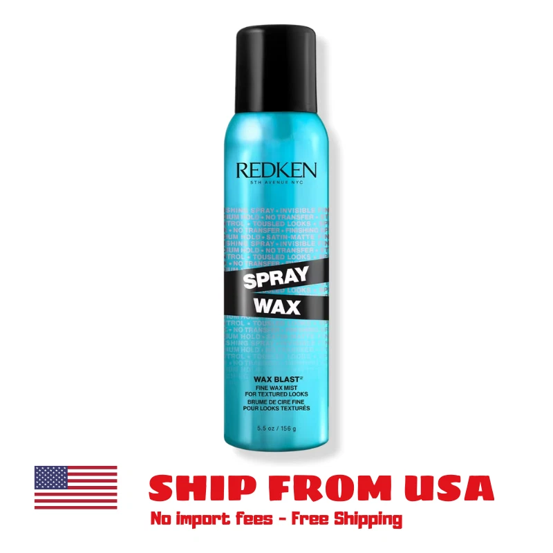 ¡Nuevo! Cera en aerosol Redken, chorro de cera, niebla fina texturizante - 5 oz Foto 1 de 4