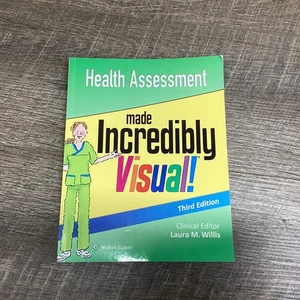 Health Assessment Made Incredibly Visual - Paperback - Picture 1 of 2