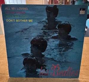 RARE FRENCH EP THE BEATLES ADVERTISING DISPLAY COUNTER ODEON SOE 3751 - Picture 1 of 3