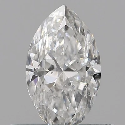 Natural GIA CERTIFIED Diamond Loose 0.19 Ct Brilliant Marquise Cut 5x3 mm Size - Image 1 of 4