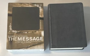 The Message Remix Contemporary Bible Vintage Grey Leather 2003 - Bild 1 von 7