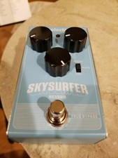 Tc Electronic SkySurfer Reverb Pedal wTrue Bypass-Incl Spring Plate & Hall Rev