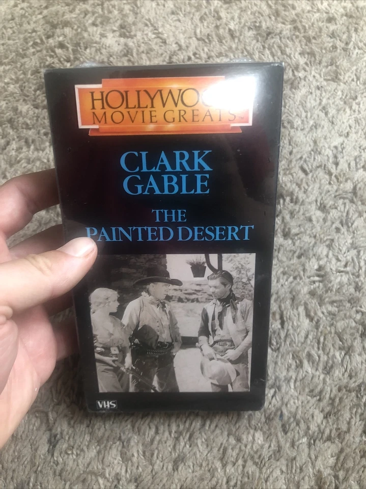 The Painted Desert VHS 1985 NEW Clark Gable William Boyd Black White Movie Film - Image 1 of 1