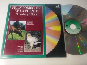 Felix Rodriguez De La Fuente Homme Et La Tierra Cerfs Vautour - LASERDISC LD - Afbeelding 1 van 5