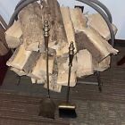 Hearth Replacement Broom And Shovel Metal Pair Very Good