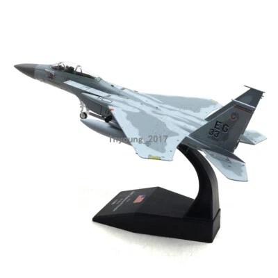 1/100 US Army McDonnell-Douglas F-15A 1985 Fighter Diecast Metal Airplane Model - Image 1 of 4