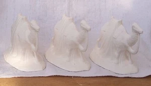 Ceramic Bisque Camels, 5.5" tall, 6" long, fired 04, ready for glaze or paint - Picture 1 of 4