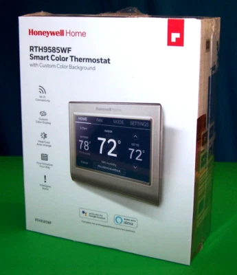 NEW Open Box Honeywell Home RTH9585WF1004 Wi-Fi Smart Color Thermostat - Image 1 of 4