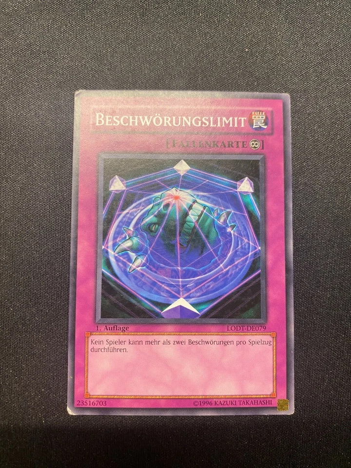 Summon Limit Common 1st GERMAN LODT-EN079 DE079 Moderate Play Yu-Gi-Oh! - Image 1 of 1