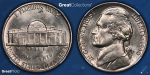 1940 Jefferson Struck Thru Reverse Error L@@K at 12:30 NGC MS65!!! - Picture 1 of 3
