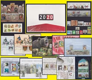 Belgium 2020 Sealed Bpost Year pack - POCHETTE ANNUELLE - MNH complete Year Set - Picture 1 of 14