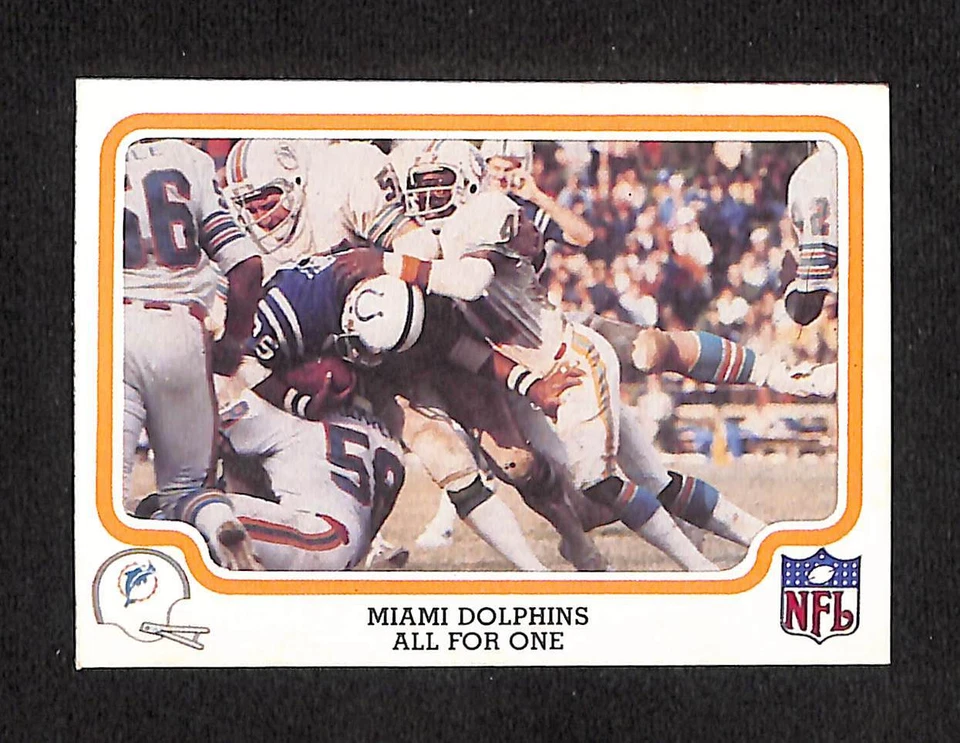 1979 Fleer Miami Dolphins All For One Card #28  - Image 1 of 1