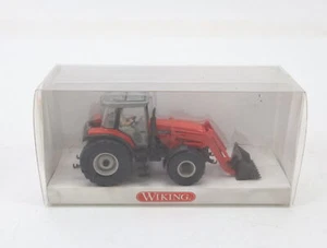 Wiking H0 385 40 33 modellino auto Massey Ferguson MF 8280 con caricatore frontale 1:87 - Foto 1 di 2