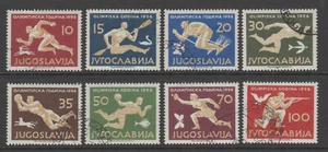 YUGOSLAVIA - 1956 Michel no. 804 - 811 used value 60€ - Bild 1 von 1