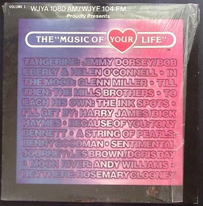 WJYA 1080 AM/WJYF FM THE MUSIC OF YOUR LIFE EXC W/SHRINK PROMO VINYL LP 183-15 - Picture 1 of 4