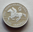 Rumänien 100 Lei 1996 Olympiade in Atlanta ° Reiten ° ( Münzprobe )
