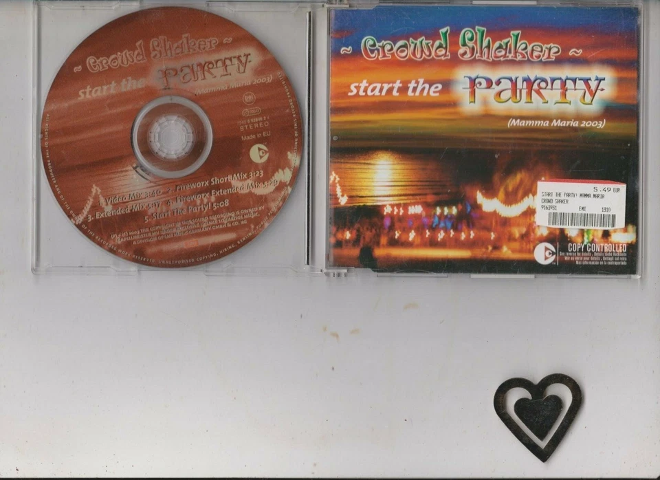 Crowd Shaker Start the party (Mamma Maria 2003) [Maxi-CD] - Bild 1 von 1