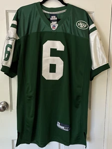 Reebok New York Jets Size 3XL / 54 Stitched Sanchez #6 NFL Football Jersey - Picture 1 of 17