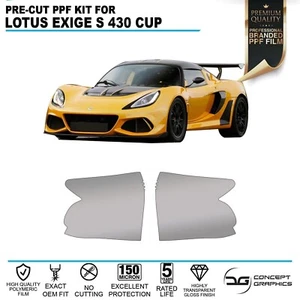 Hintere Stoßstange unten Stein Späneschutz Lackschutzfolie PPF für Lotus Exige S3 - Bild 1 von 3