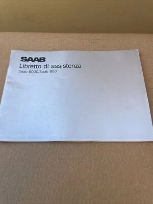 Libretto Di Assistenza Saab 9000/900 - Immagine 1 di 4