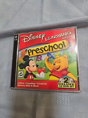 Disney Learning Ages 2-4 Preschool Deluxe 2 Disc CD-ROM Box Set - Image 1 of 4
