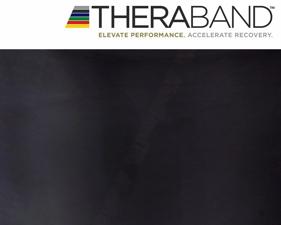 Thera-Band® Übungsband Schwarz 1,5m Theraband Teraband