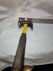 cobbler hammer. With original handle. Fiber glass handle and rubber grip.  