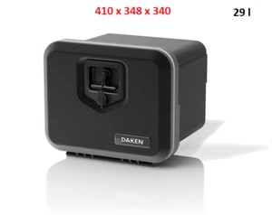 DAKEN Welvet 410x348x340mm Werkzeugkasten 29L Staubox LKW Pritsche Anhänge - Zdjęcie 1 z 3