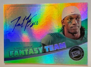 Robert Griffin III 2012 Press Pass Fantasy Team BLUE RC AUTO Baylor Bears #d /25 - Picture 1 of 2