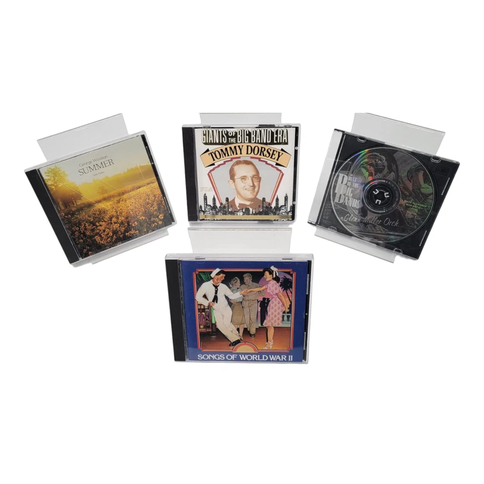 Glen Miller Tommy Dorsey George Winston World War II Summer Songs 4 CD Bundle Foto 1 de 4