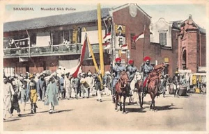 India - Mounted Sikh Police in Shanghai, China - Publ. Toyo Murakami - Picture 1 of 2