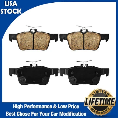 Par de pastillas de freno traseras de cerámica para Ford Edge 2015-2023 Lincoln MKZ 2013 2014-2020 Foto 1 de 4