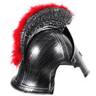 Roman Centurion Helmet Armor with Plume Medieval Soldier Costume-MD