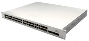 Cisco Meraki MS220-48FP-HW Cloud-Managed L2 48 Port Gigabit PoE Switch - Picture 1 of 2