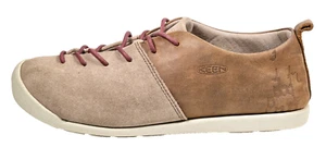 Keen Lower East Side Women's Size 8 Brown Beige Lace Up Hiking Shoes 1015072 - Picture 1 of 10