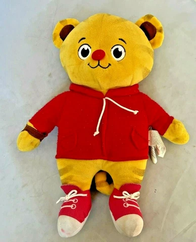 Daniel Tiger Plush Doll Stuffed Animal Toy Disney Junior 2018 Talking Works 14" Cover