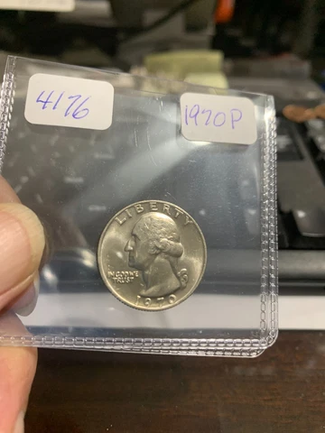 1970 P WASHINGTON QUARTER Cover