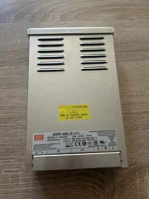 Bloc d'alimentation ERPF-400-12 : impulsion LED 360W 12VDC 10,8-13,2VDC 30A 90-2 - Photo 1/2