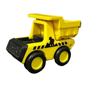 Vintage Tonka Chunky Vehicles Dump Truck with Clicking Wheels Preschool 5.5" - Picture 1 of 4