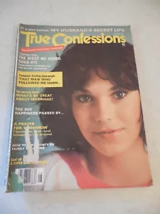 TRUE CONFESSIONS Magazine, AUGUST 1979, MY HUSBAND'S SECRET LIFE, SUMMER READING - Picture 1 of 2