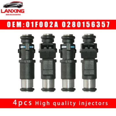 Inyectores de combustible 4 piezas para Peugeot Partner Citroen Berlingo C2 01F002A 0280156357 Foto 1 de 4