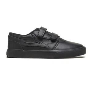 Lakai Shoes Griffin Kids - Black/Black Leather - Picture 1 of 3