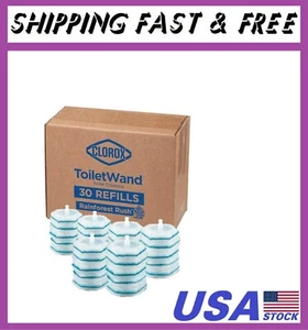 ToiletWand Disinfecting Refills, Rainforest Rush, 30 Ct (Package May Vary) - Picture 1 of 8