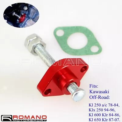 Tensor de corrente CNC manual para Kawasaki KlX 250 KL 250 600 650 Vn 750 Vulcan - Imagem 1 de 4