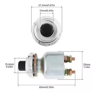 12V JK260 Truck Engine Start Push Button Switch, for Automobile Ignition Starter - Picture 1 of 7