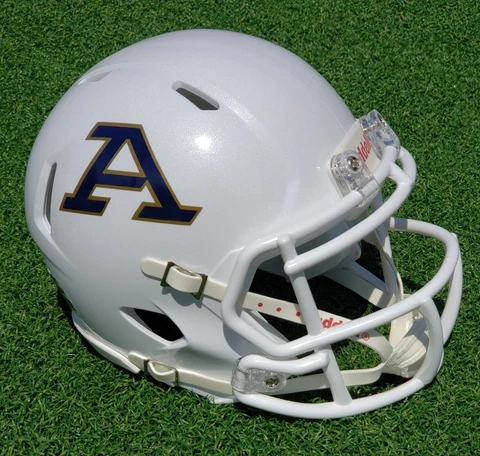AKRON ZIPS "A" FOOTBALL MINI HELMET, MANY OTHERS AVAILABLE ...FREE SHIPPING Cover