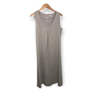 Vestido de salón Mila Pima de algodón orgánico para mujer pequeño sin mangas gris Perú - Imagen 1 de 4